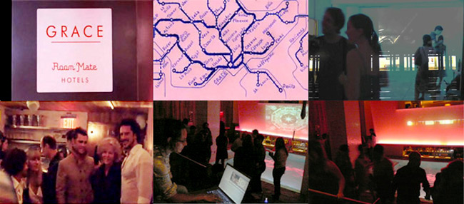Grace Hotel live visuals